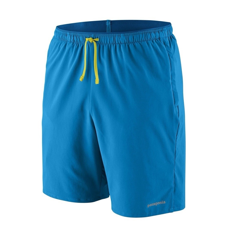 Patagonia Mens Multi Trails Shorts Size S Blue 8" Inseam Lined Running Swim Hike